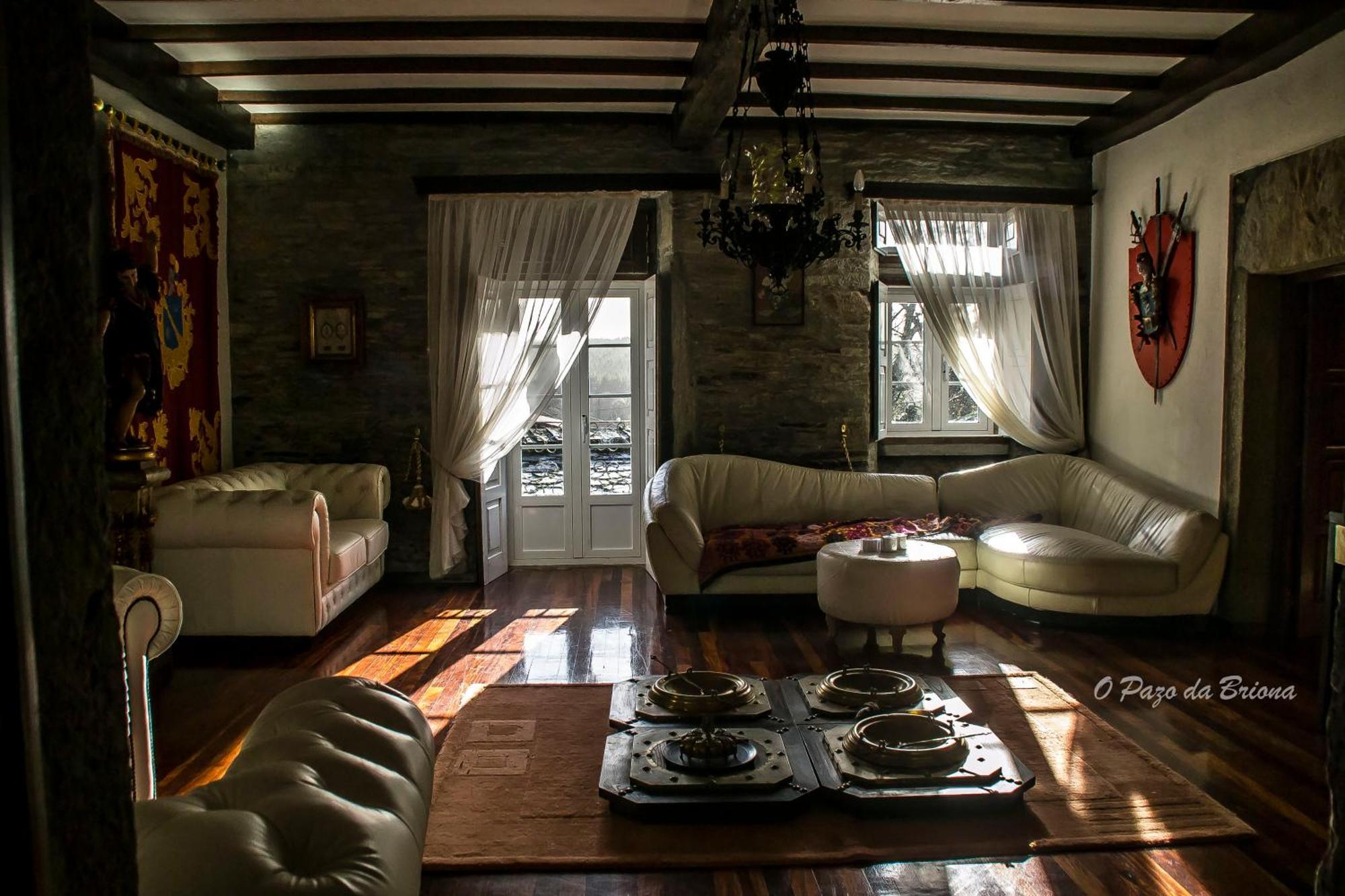 דירות Arzúa O Pazo Da Briona מראה חיצוני תמונה